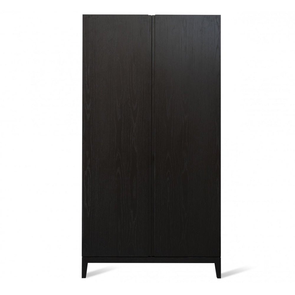 Twenty10 Design Orchid Wardrobe - Black Nicholas John Interiors