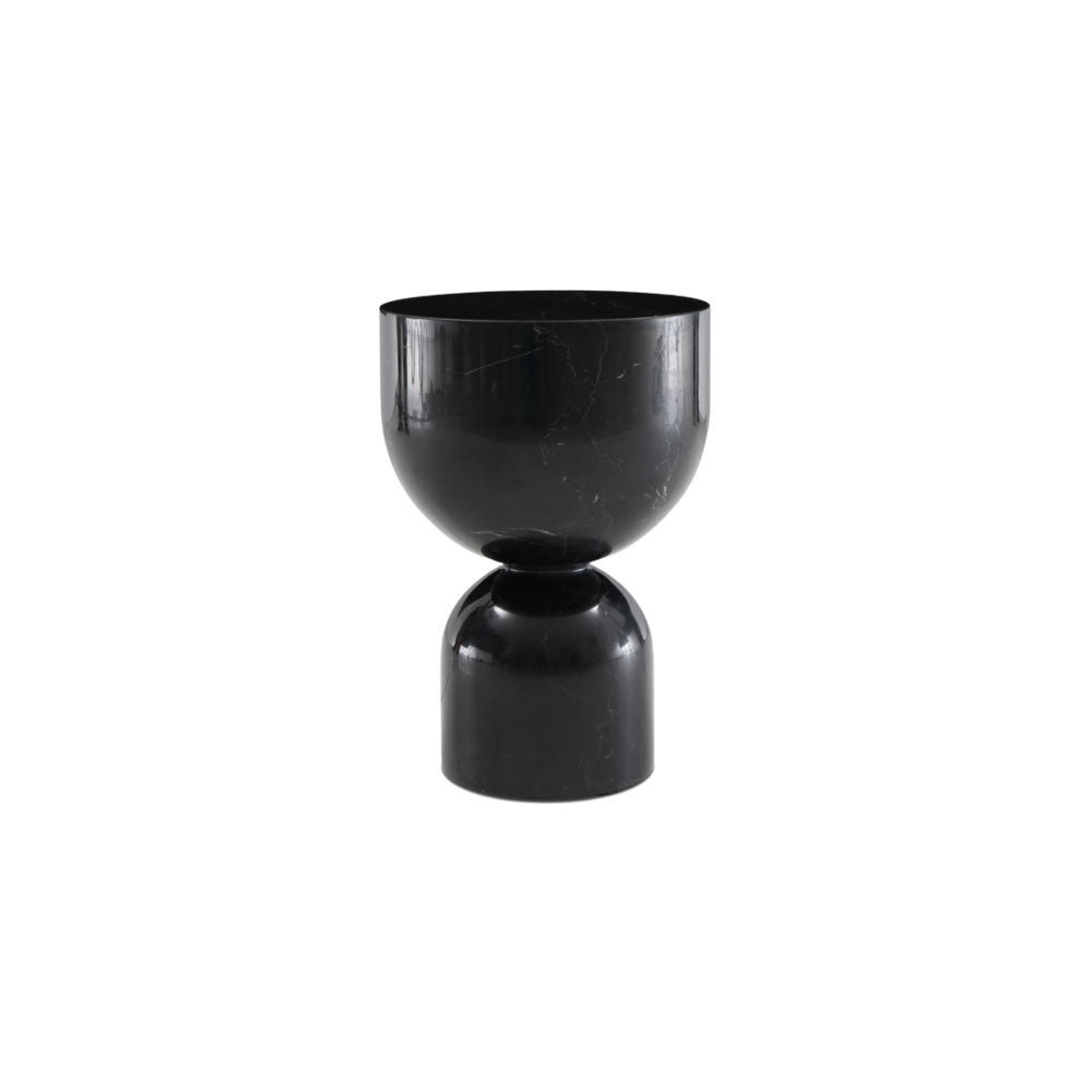 Twenty10 Design Pepper Lamp Table - Black Marble Nicholas John Interiors