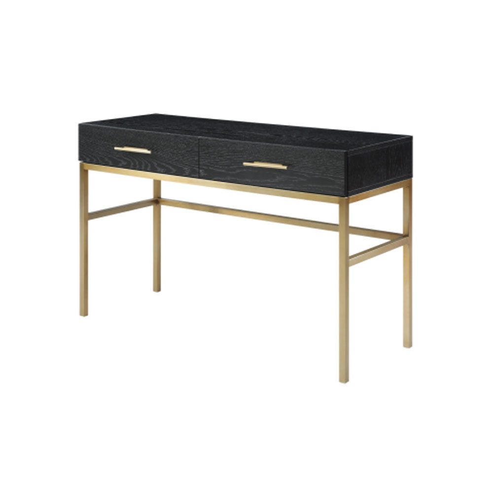 Twenty10 Design Tulip Black Oak Dressing Table Nicholas John Interiors