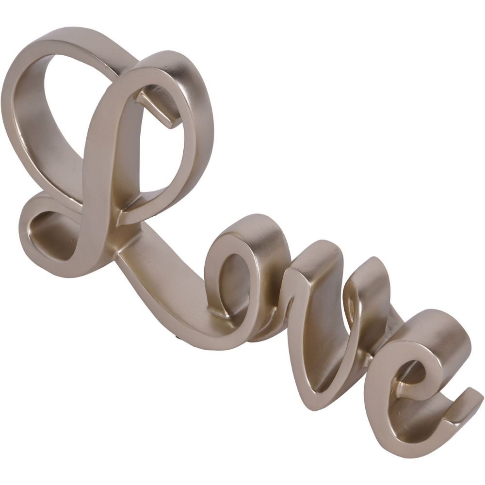 Word Love Sculpture Nicholas John Interiors