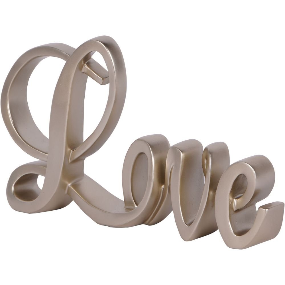 Word Love Sculpture Nicholas John Interiors