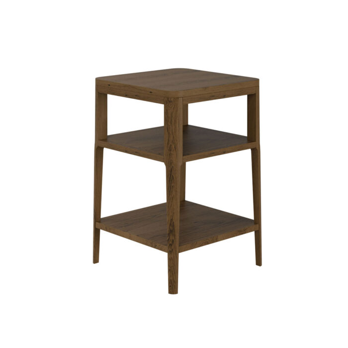 Abberley End Table - Brown
