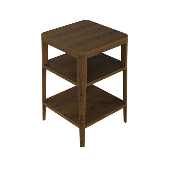 Abberley End Table - Brown