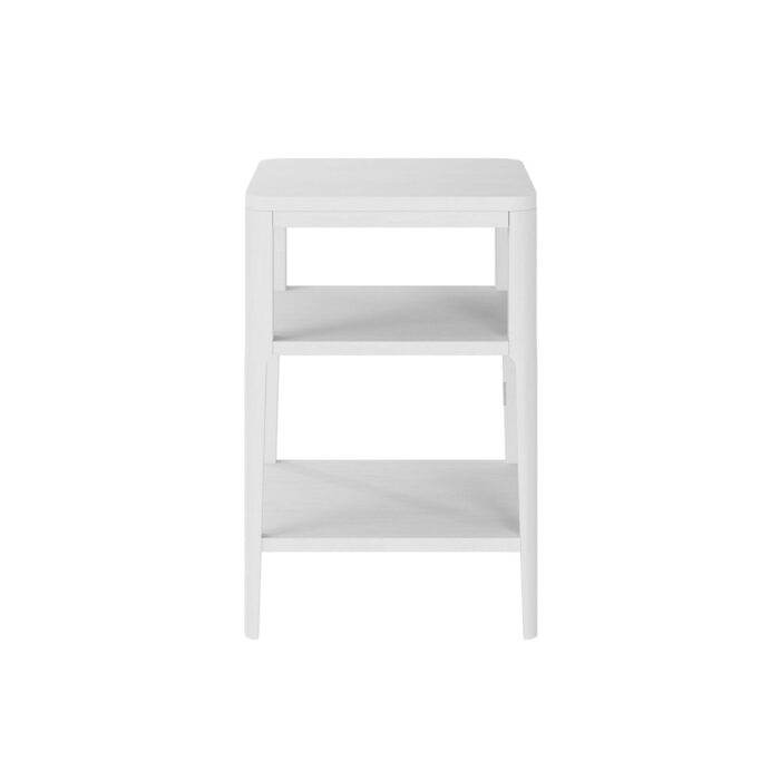 Abberley End Table - White