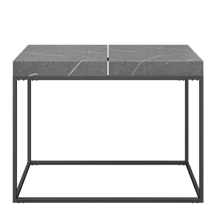 Delma Grey Marble Effect Console Table
