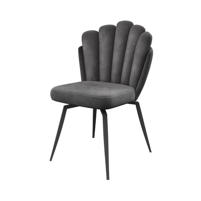 Luciano Swivel Dining Chair Grey