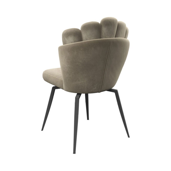Luciano Swivel Dining Chair Mink