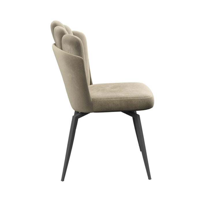 Luciano Swivel Dining Chair Mink