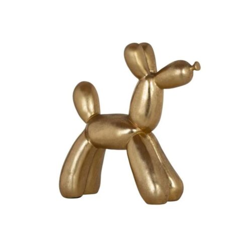 Richmond Interiors Art Decoration Gold Dog