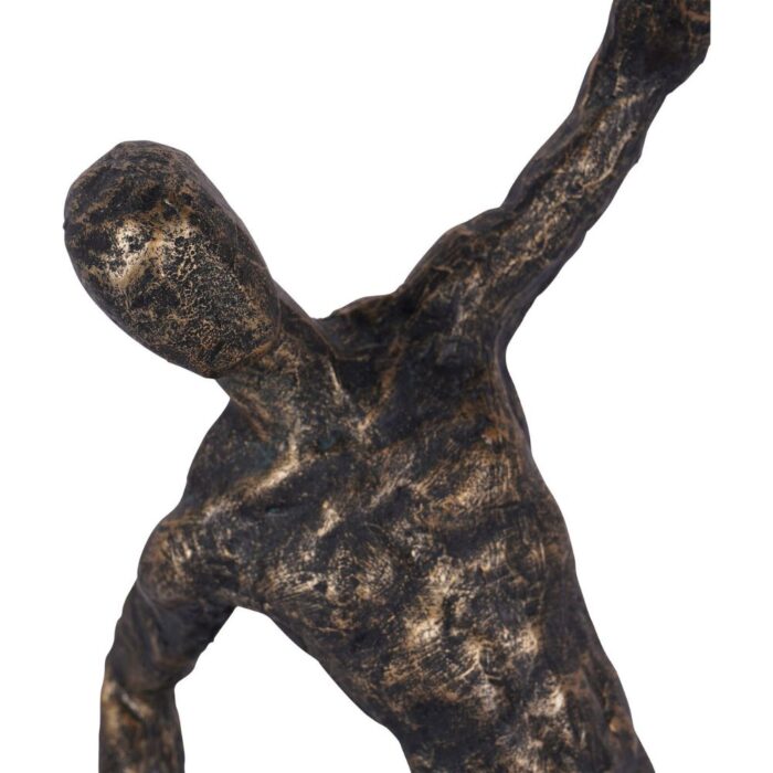 Football Player Sculpture