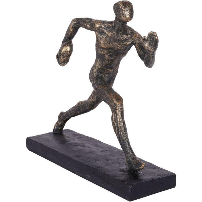 Rugby Player Sculpture