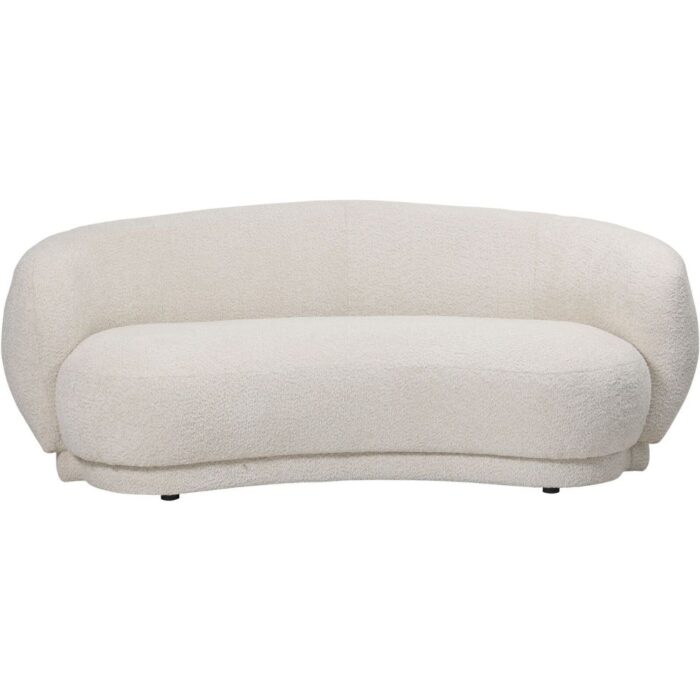 Waverley Seater Curved Mini Sofa Cream