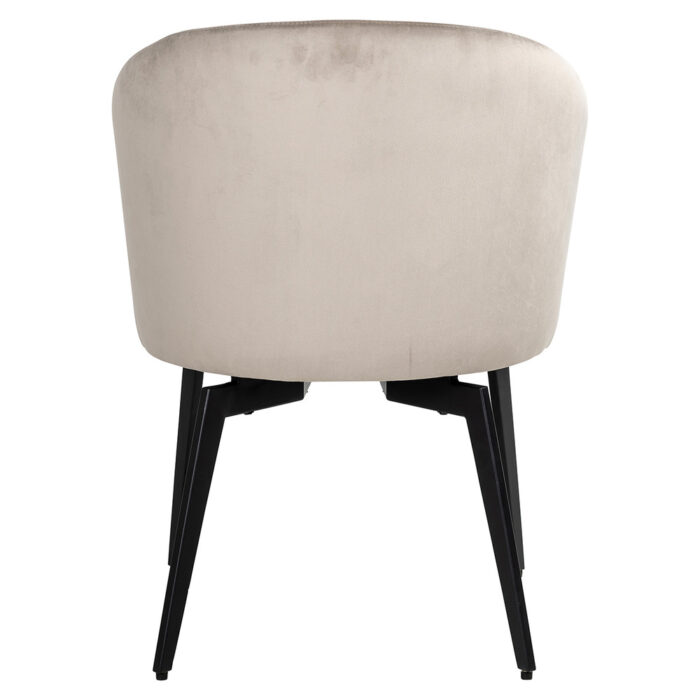 Richmond Interiors Amphara Chair in Khaki Velvet