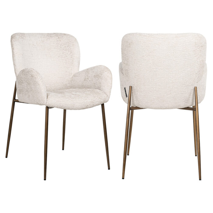 Richmond Interiors Amber Chair in Cream Fusion