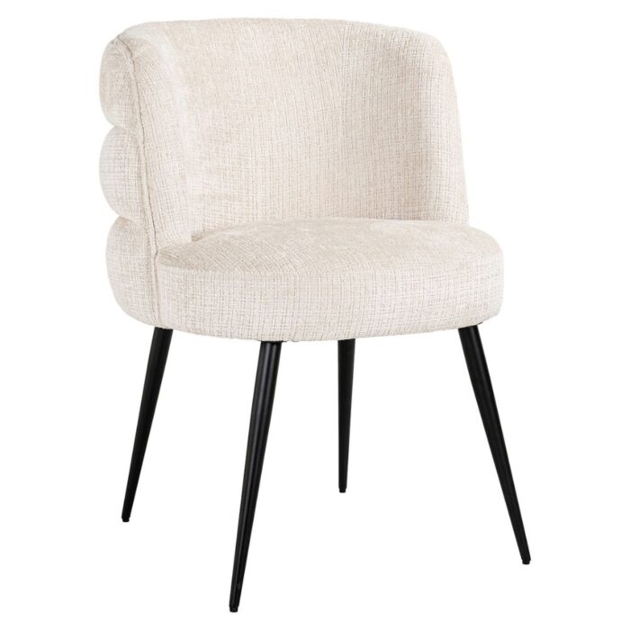 Richmond Interiors Stella Chair in Beige Chenille